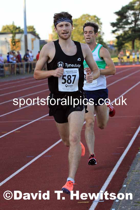 3000 metres, 2022 NEGP Monkton No. 6, Wednesday, Aug. 10th. Photo: David T. Hewitson/Sports for All Pics